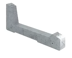 Betonový blok 15° - GB15